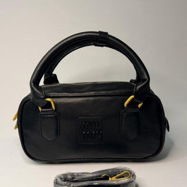 Miu Miu Siyah Arcadie Deri Çanta