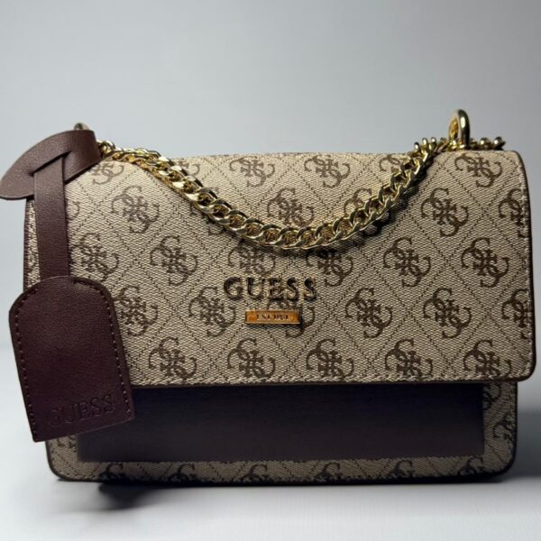 GUESS ACI KAHVE DETAYLI ÇAPRAZ ÇANTA