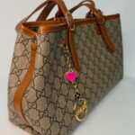 GG Amblem Orta Boy Çanta-KAHVE - Görsel 2