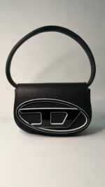 Diesel İkonik Omuz Çantası-SİYAH