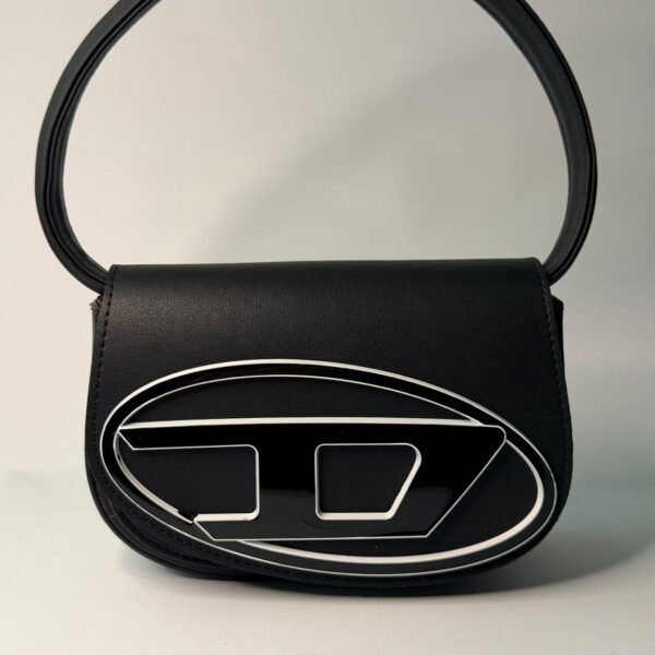 Diesel İkonik Omuz Çantası-SİYAH